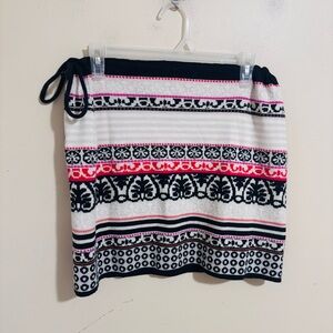 Icelandic Merino Wool Patterned Skirt